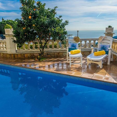 Villa Vista Lux, Piscina Privada Y Zona Exterior Con Vista Mar Tossa de Mar Eksteriør billede