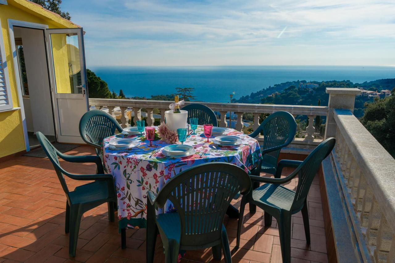 Villa Vista Lux, Piscina Privada Y Zona Exterior Con Vista Mar Tossa de Mar Eksteriør billede