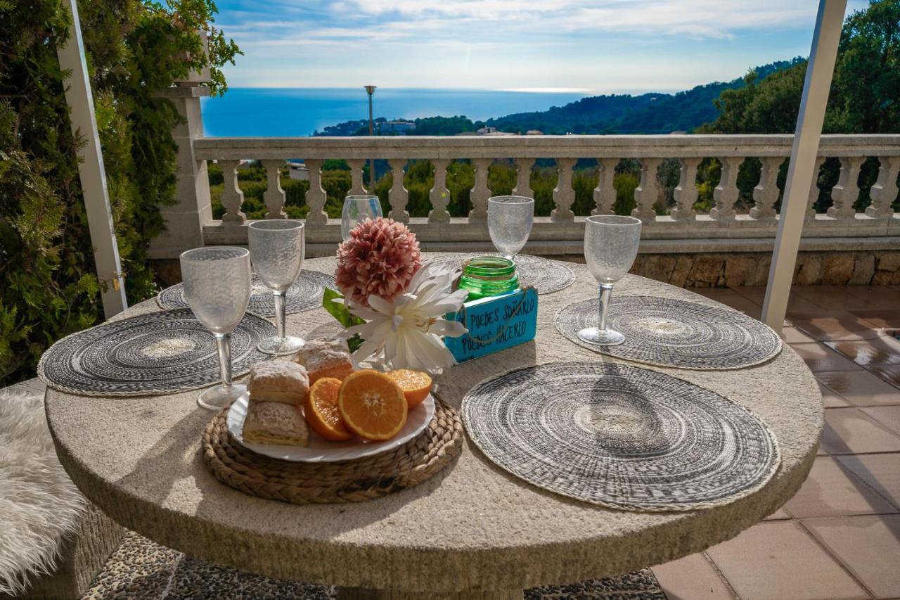 Villa Vista Lux, Piscina Privada Y Zona Exterior Con Vista Mar Tossa de Mar Eksteriør billede