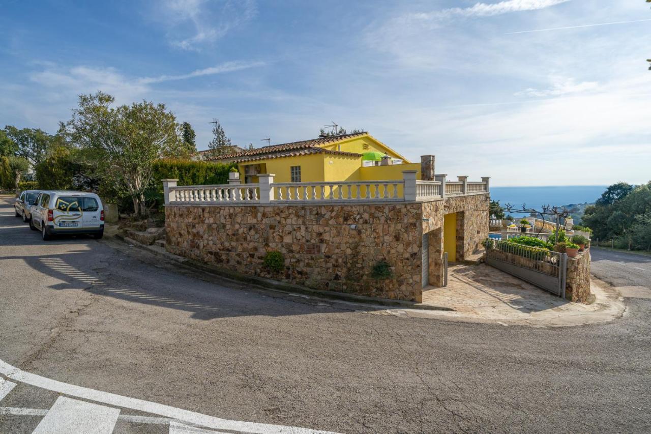 Villa Vista Lux, Piscina Privada Y Zona Exterior Con Vista Mar Tossa de Mar Eksteriør billede