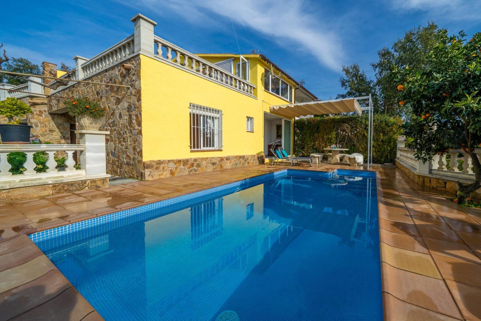 Villa Vista Lux, Piscina Privada Y Zona Exterior Con Vista Mar Tossa de Mar Eksteriør billede